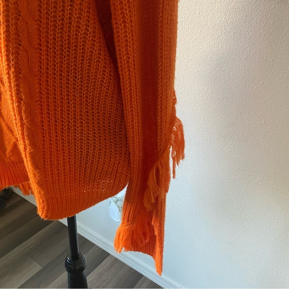 New with tags 80 Park women’s orange sweater size XL - Picture 4 of 10